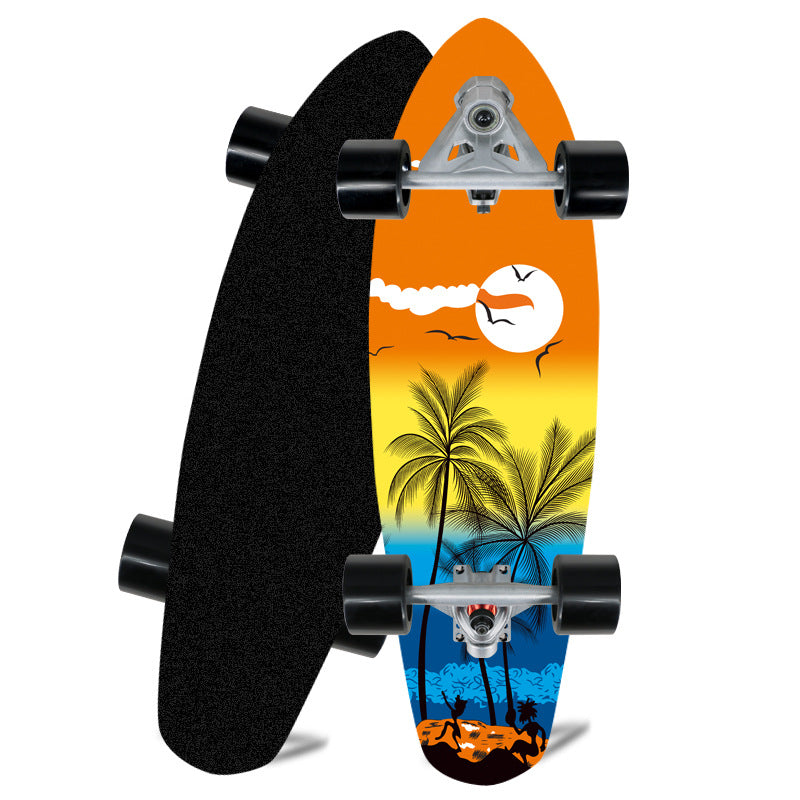 Mini Cruiser Skateboard med Ergonomisk Design Skanto