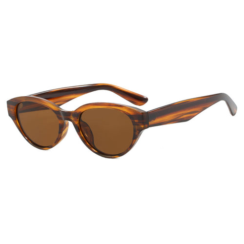 Dame Cat-Eye solbriller med beskyttende UV-filter og elegant ramme Skanto