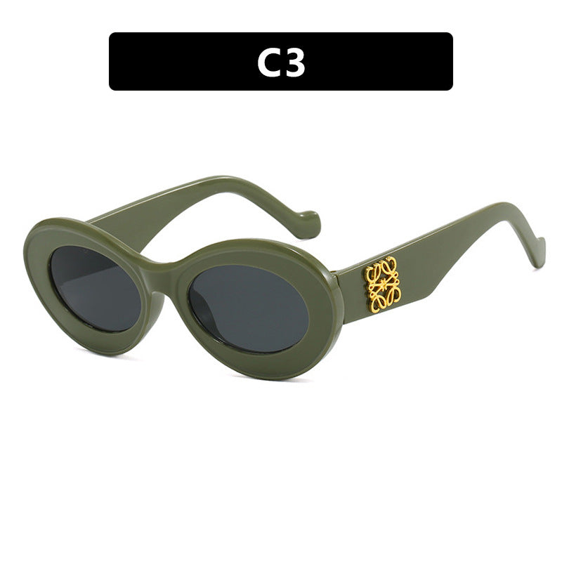 Dame elegant buet solbrille Skanto