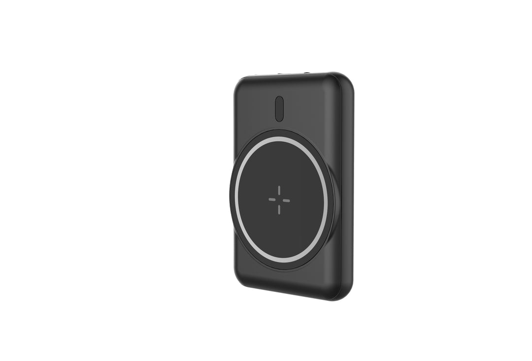 Høyytelses trådløs powerbank med integrert ladestandsindikator Skanto