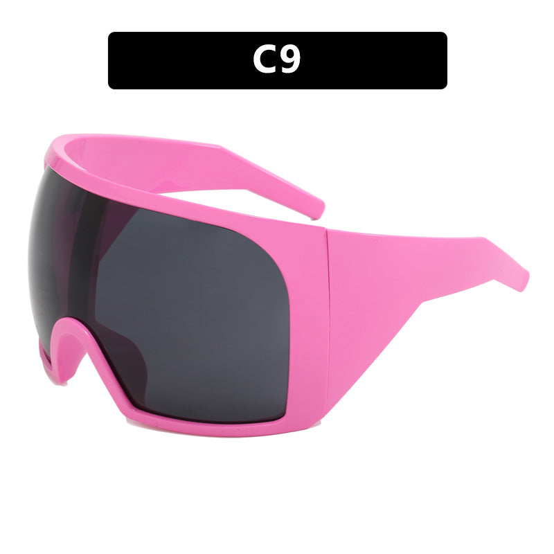 Dame sporty solbrille med aerodynamisk design Skanto