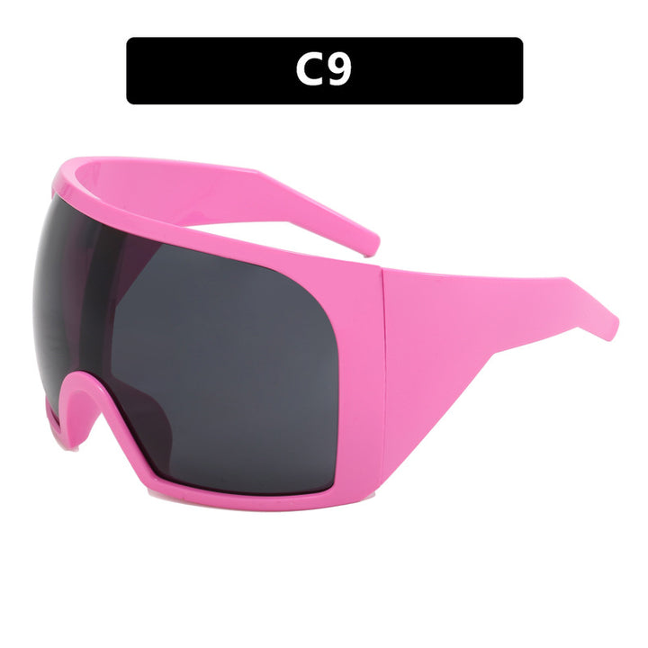 Dame sporty solbrille med aerodynamisk design Skanto