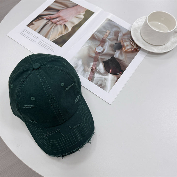 Herre Slitt Vintage-Stil Baseball Caps Skanto