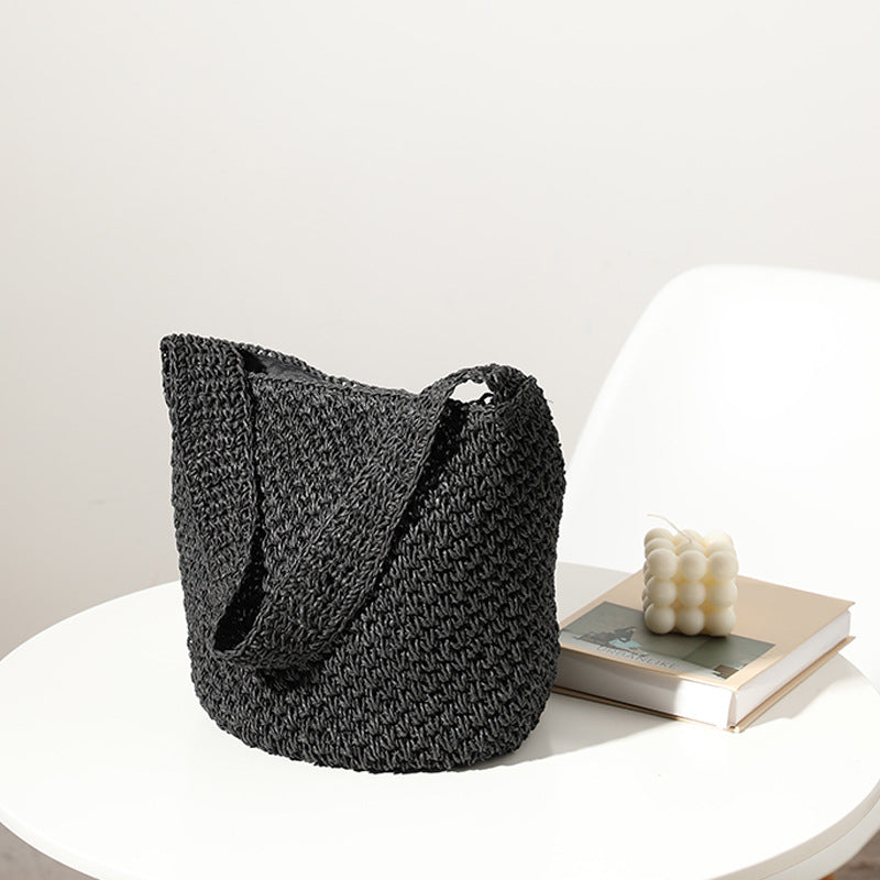 Håndlaget miljøvennlig bærebag i minimalistisk design Skanto