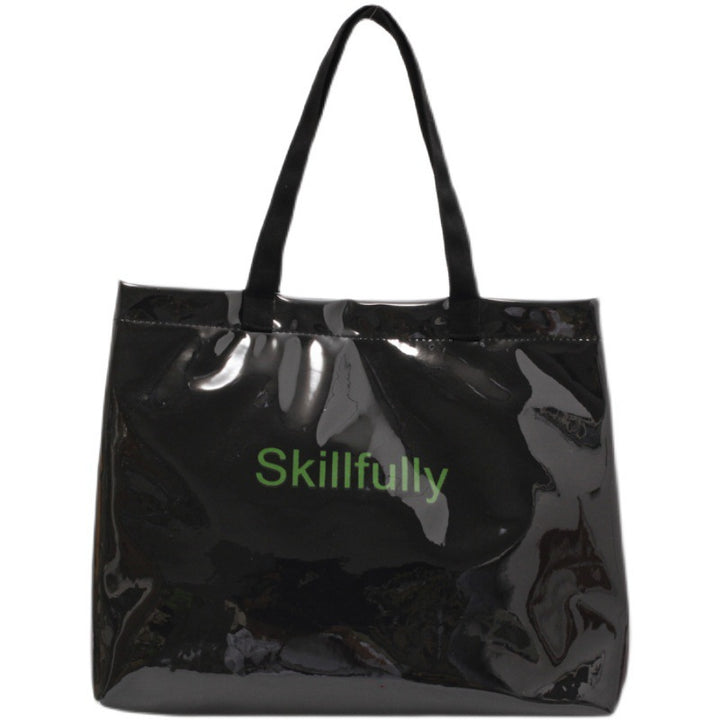 Romslig og Gjennomsiktig Handlebag Skanto