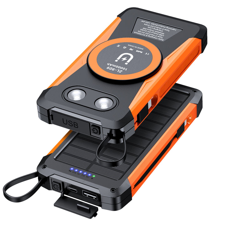 Solar Powerbank med hurtiglading fra Skanto