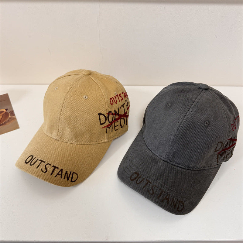 Herre Casual Bomull Brodert Baseball Caps Skanto