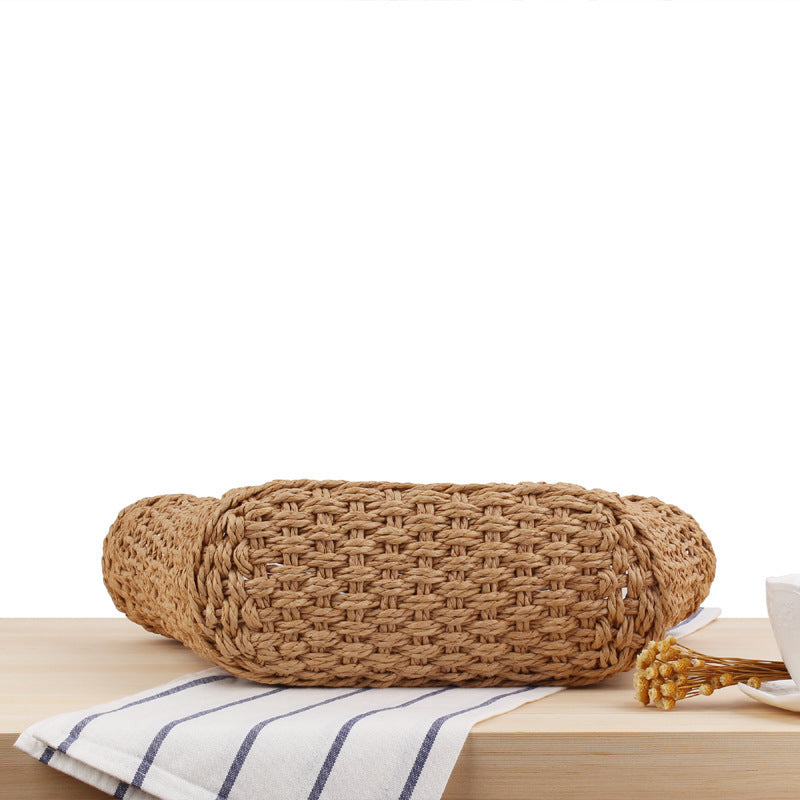 Handbag made of high-quality braided biomaterial Skanto