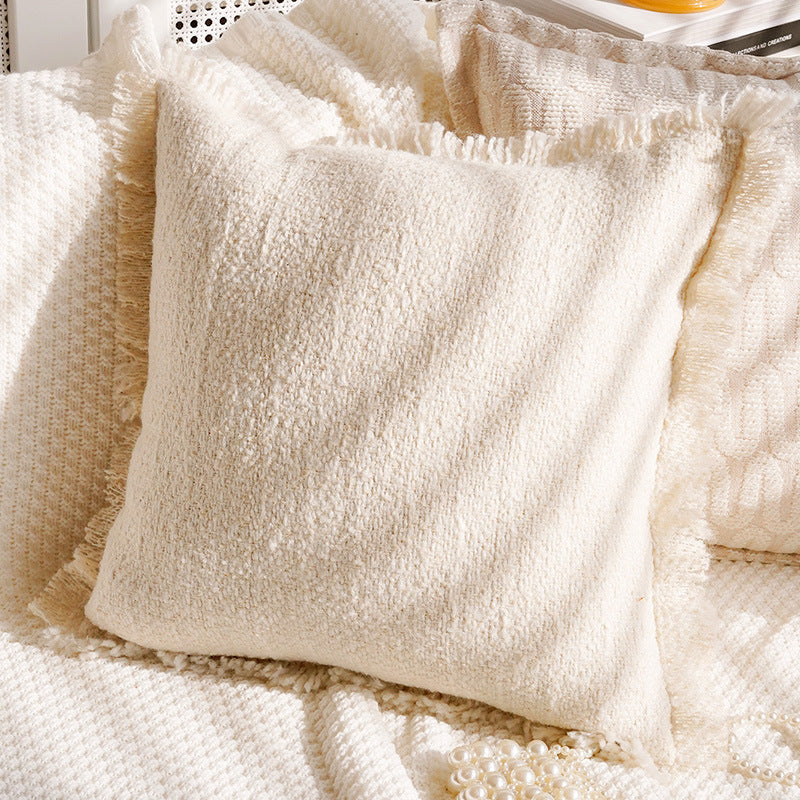 Damer Strukturert Putetrekk med Elegant Stripet Design Skanto