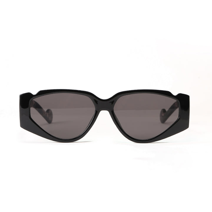 Dame Fashion-solbrille med innovativ ramme og beskyttende UV-beskyttelse Skanto