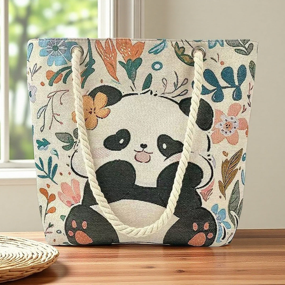 Trendete Kunstnerisk Bomullsbag Skanto