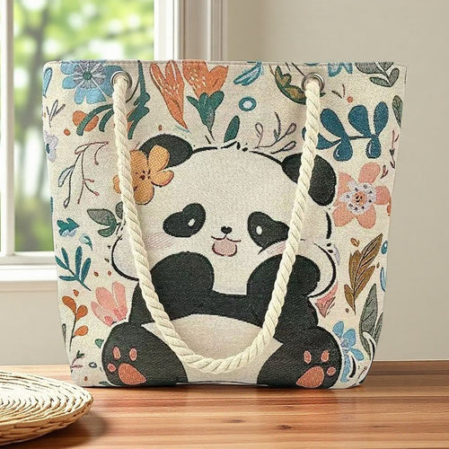 Trendete Kunstnerisk Bomullsbag Skanto