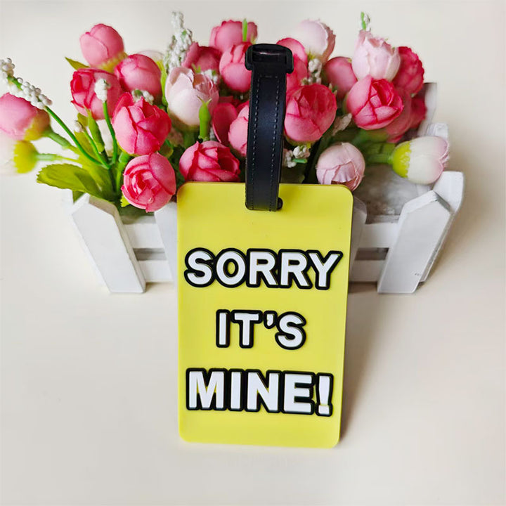 Unisex Funny Statement Luggage Tag Skanto