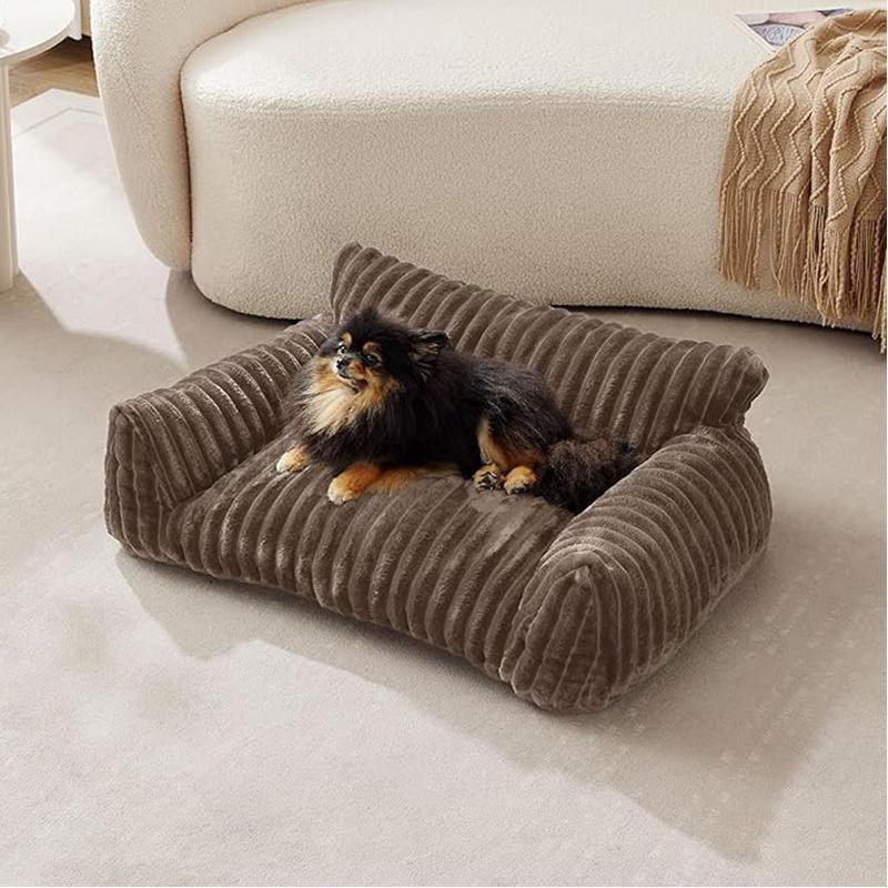 Myk Plysj Lounge Hundeseng