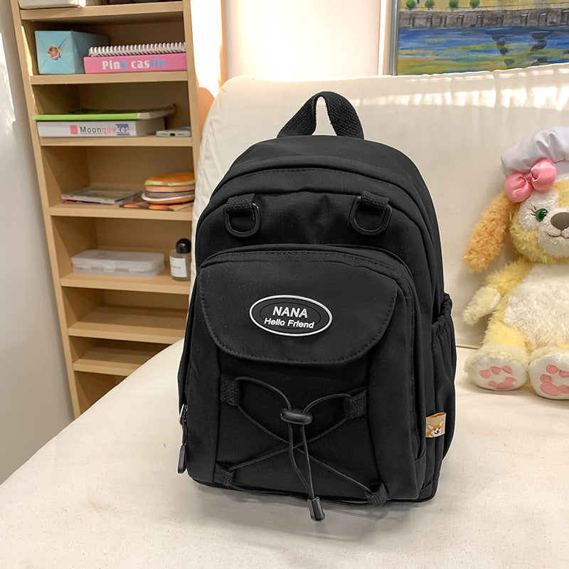 Kompakt Casual Multi-Lommer Skole Ryggsekk