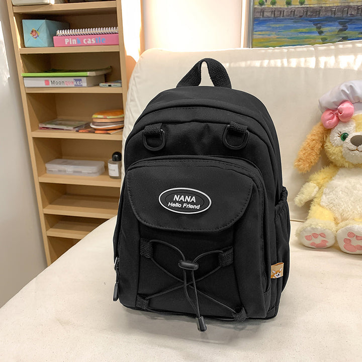 Kompakt Casual Multi-Lommer Skole Ryggsekk