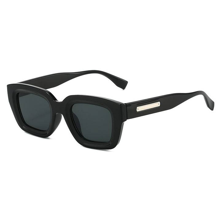 Damer oversized firkantet solbrille Skanto