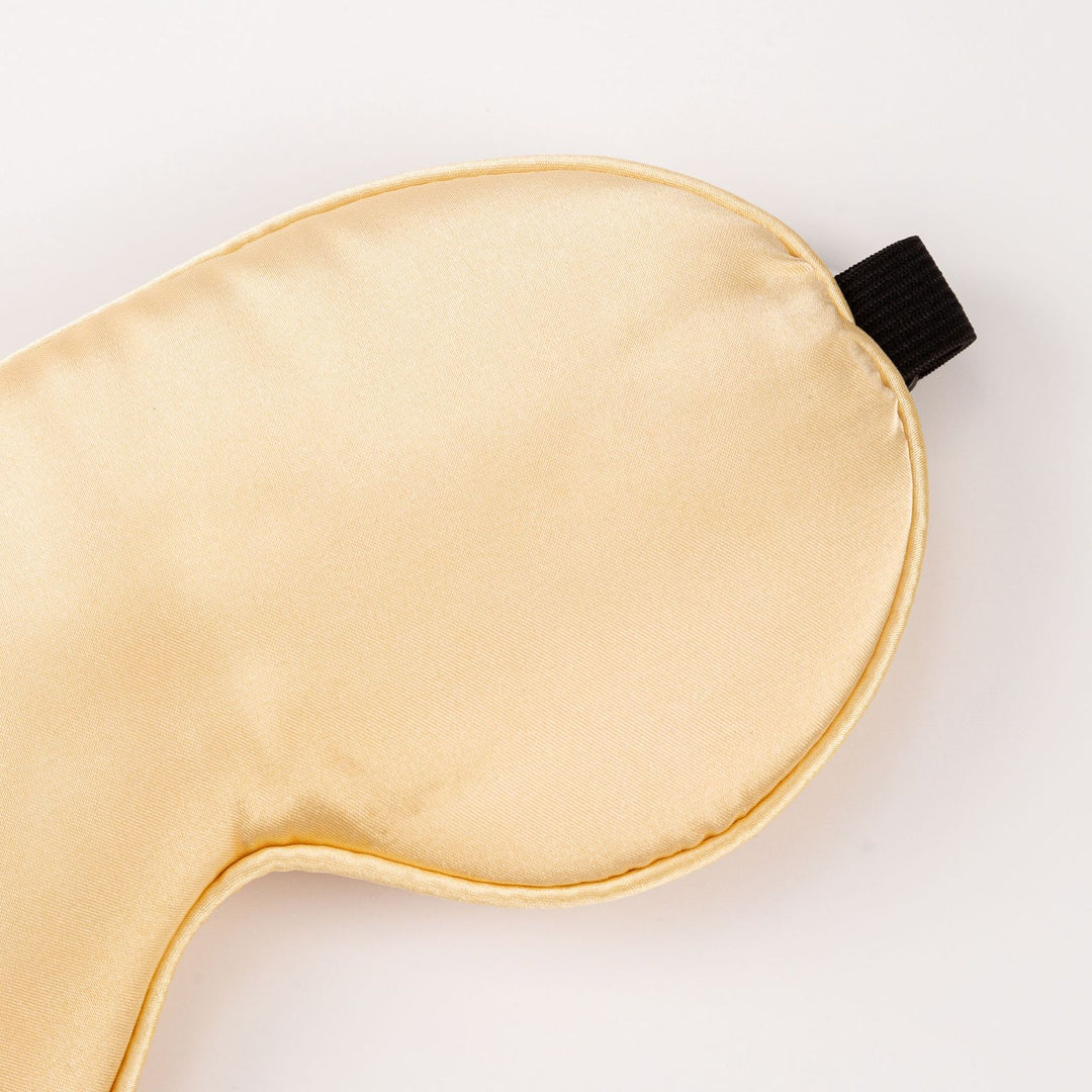 Unisex nano ergonomisk sovemaske med justerbart elastisk bånd og myk satinoverflate Skanto