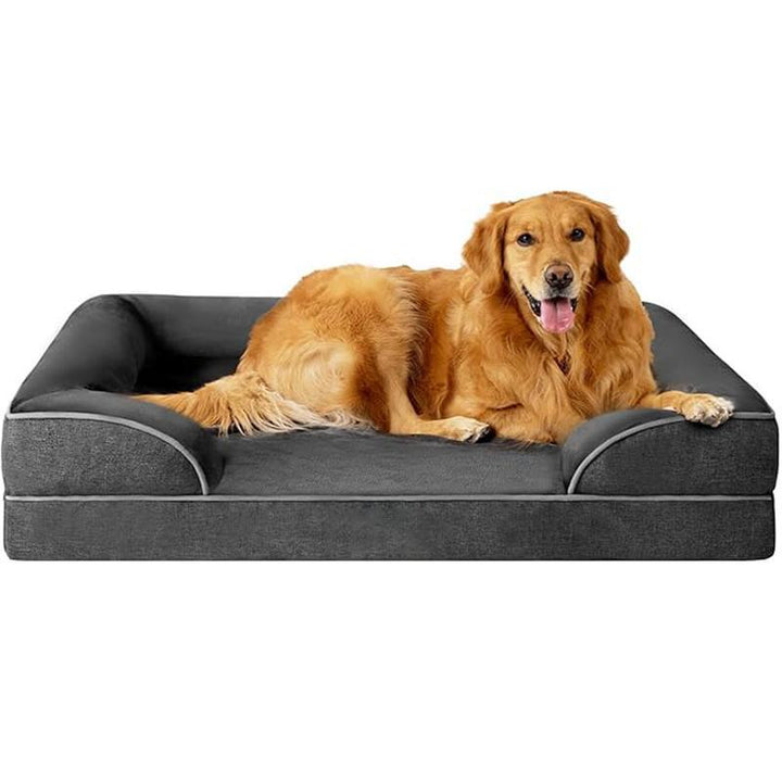 Ortopedisk støttende hundeseng