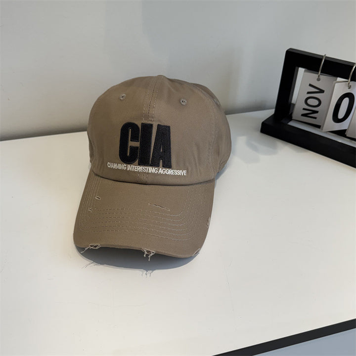 Men's Distressed Motivational Baseball Cap Skanto
