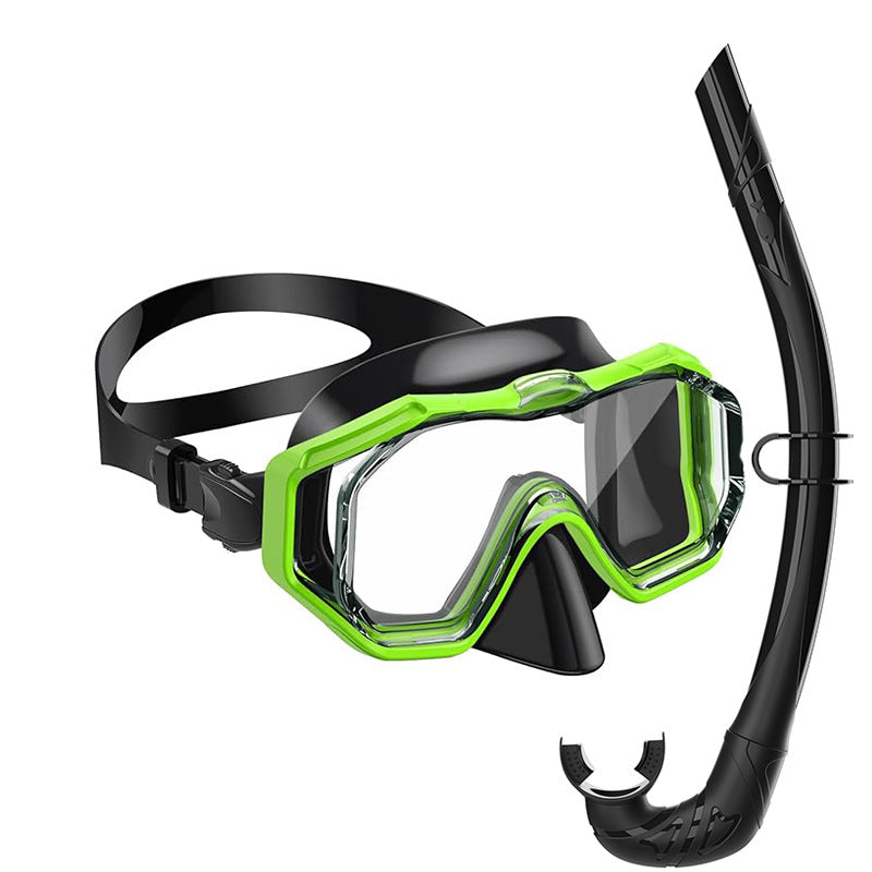 Tauchausrüstningssett med ergonomisk dykkermaske og fleksibel snorkel Skanto