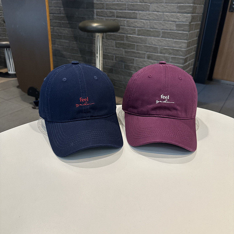 Menns stilige casual broderte caps Skanto