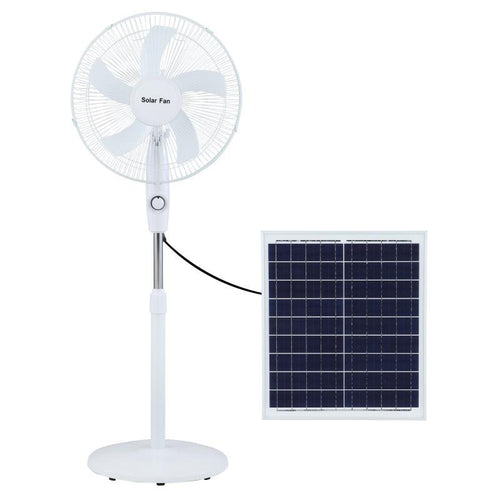 Unisex Solarbetrift Stående vifte med justerbar vinkel og effektive vifteblader Skanto