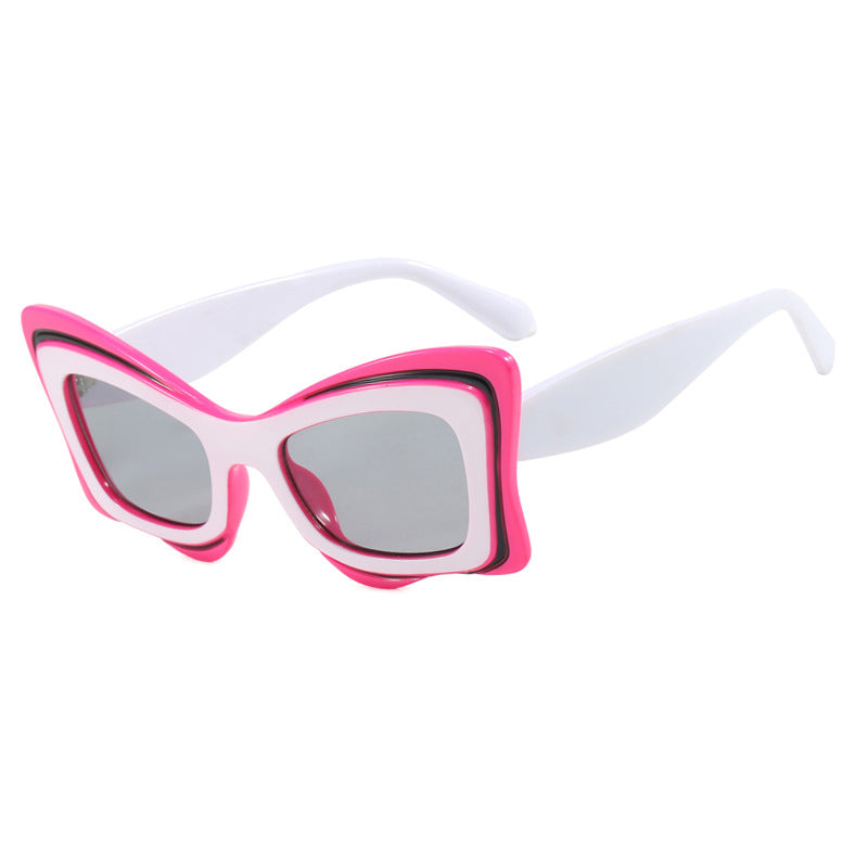 Dame oversized solbrille i ekstravagant design Skanto