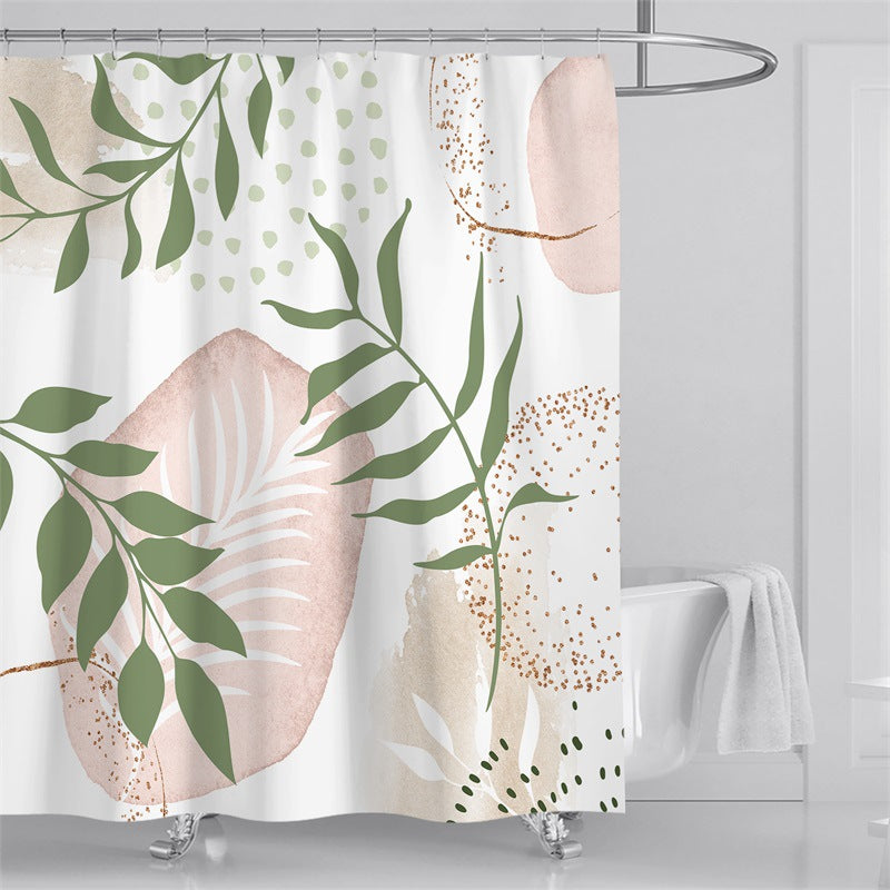 Blomster mønster dusjforheng Skanto