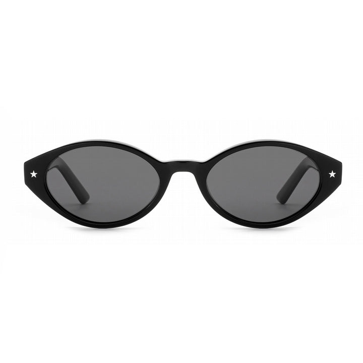 Dame solbrille i ovalt retro-design med høyeste UV-beskyttelse Skanto