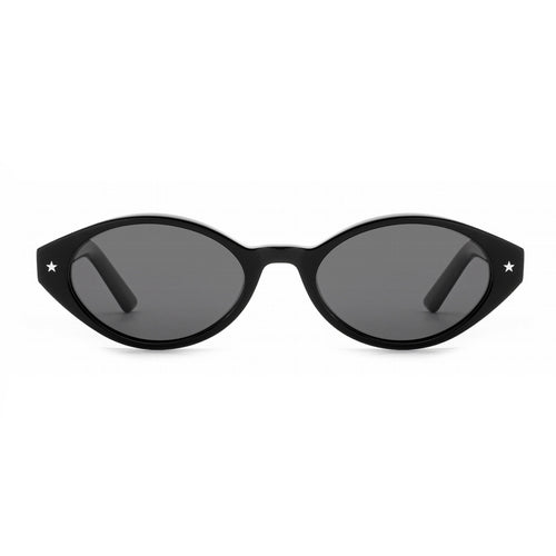 Dame solbrille i ovalt retro-design med høyeste UV-beskyttelse Skanto