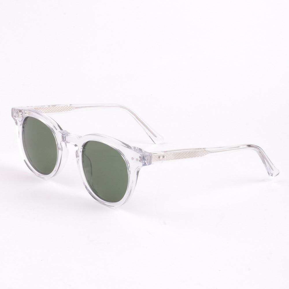 Dame solbriller i elegant retro-stil med polarisert glass Skanto