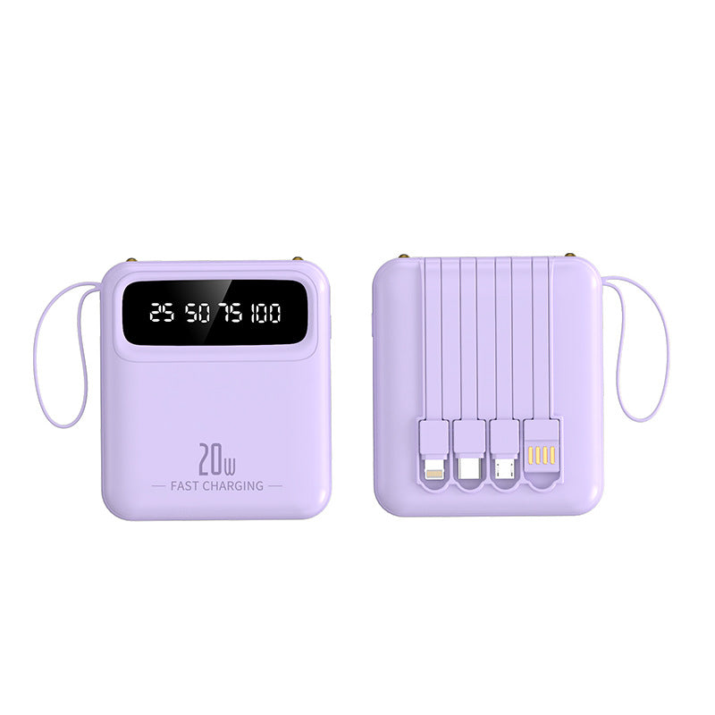 Powerbank med hurtigladefunksjon Skanto