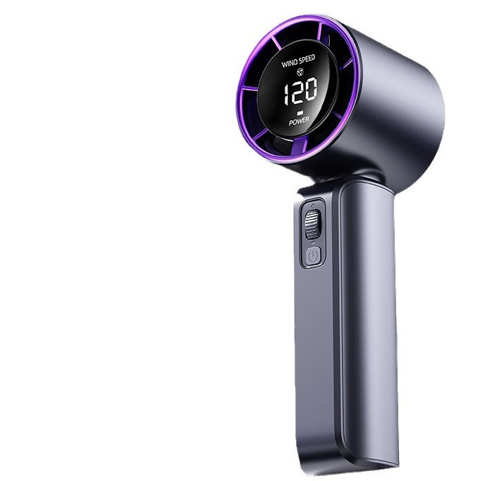 Damehåndvifte med LED-skjerm og turbofan Skanto