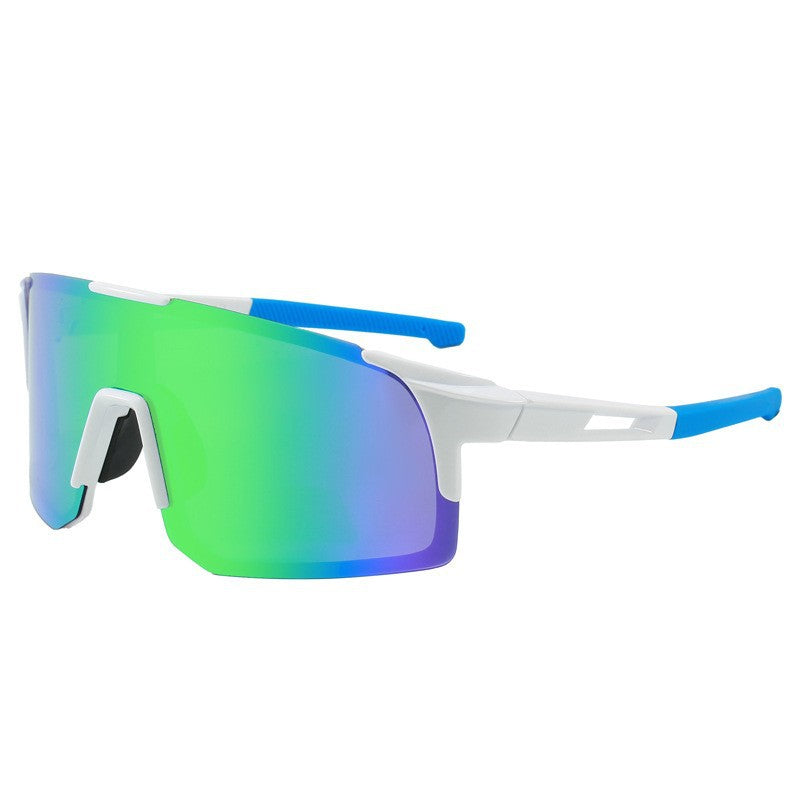 Dames Sporty Racing Glasses med aerodynamisk design og justerbar nesepad Skanto