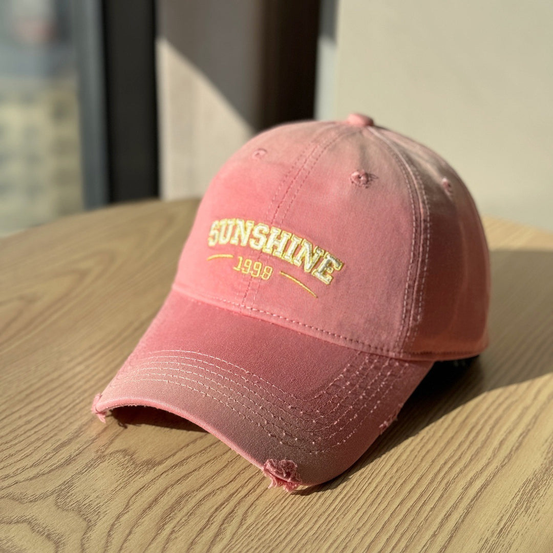Dame's Casual Distressed Baseball Cap Skanto