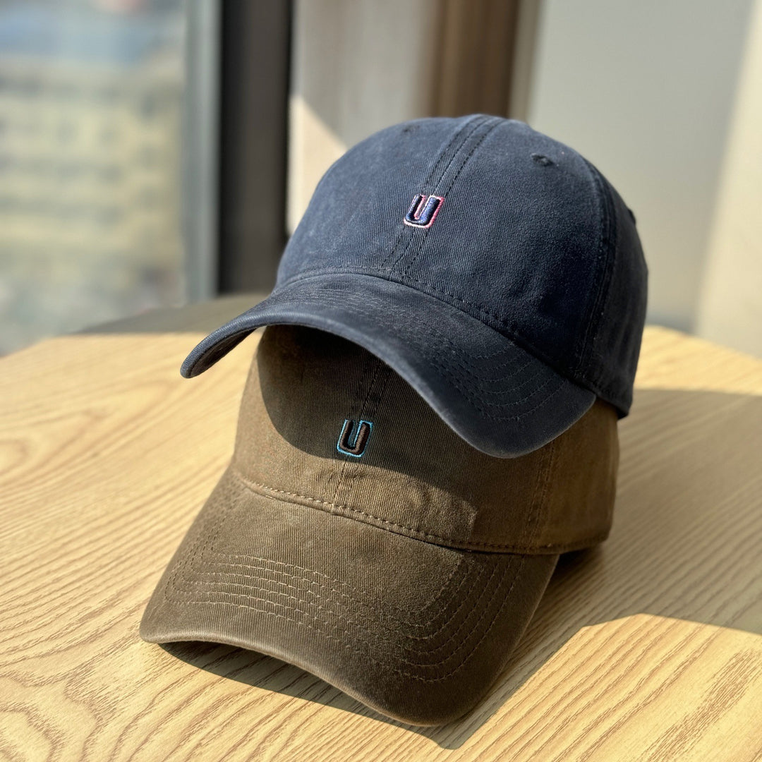 Herre Klassisk Brodert Krummet Baseball Caps Skanto
