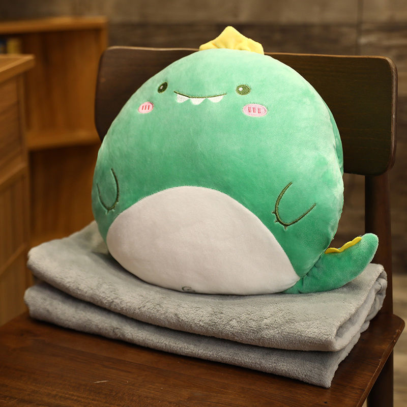 Plush gulrotpute og teppesett Skanto