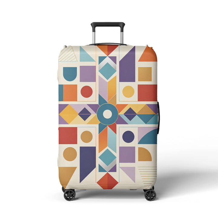 Dame koffertrekk med moderne grafisk design Skanto