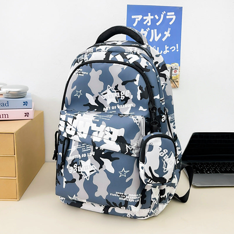 Urban Camouflage Laptop Skole Rygsekk