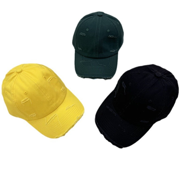 Herre Slitt Vintage-Stil Baseball Caps Skanto