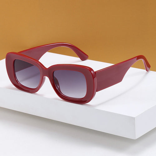 Dame oversized plast solbriller Skanto