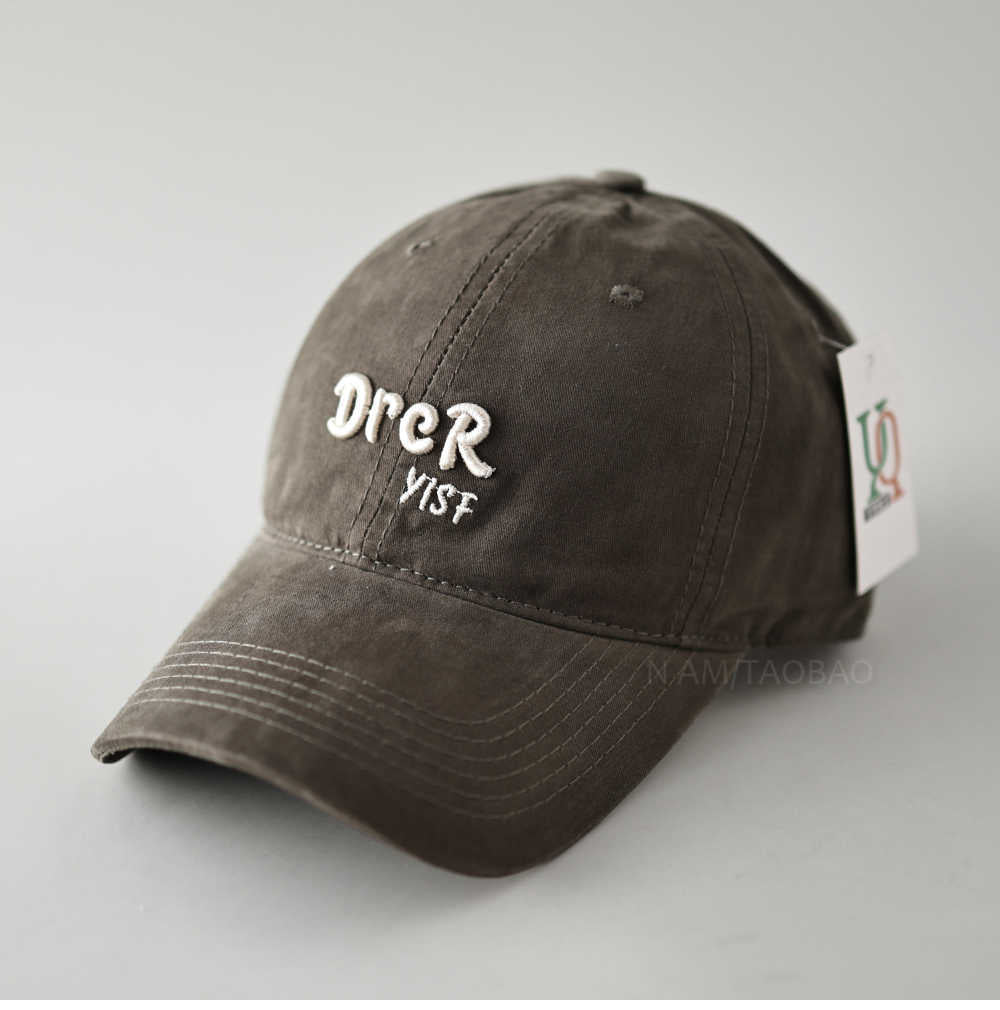 Unisex Justerbar Vintage Brodert Caps Skanto