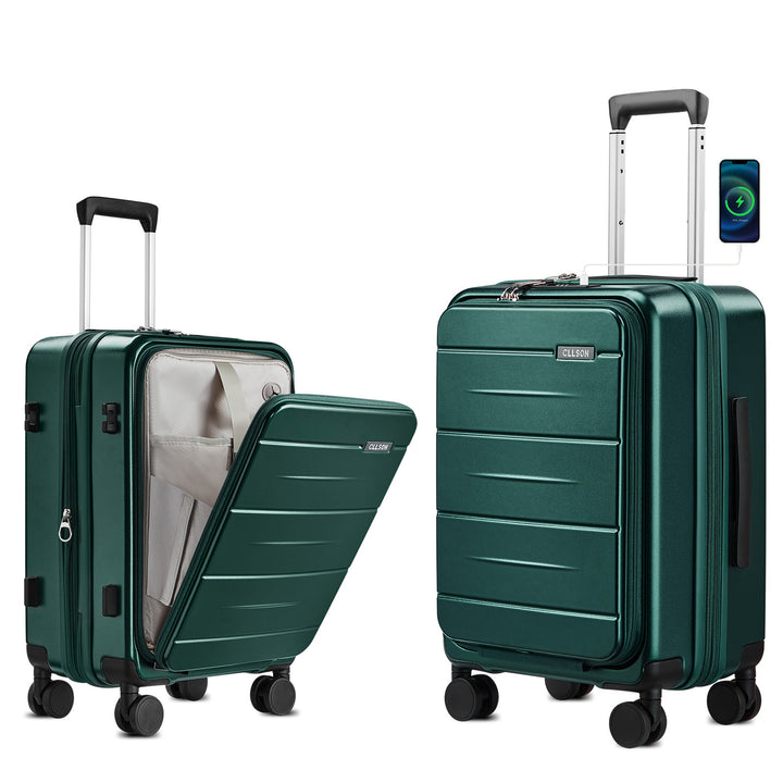 Unisex Smart Hard Shell Cab Carry-On Bagasje Skanto