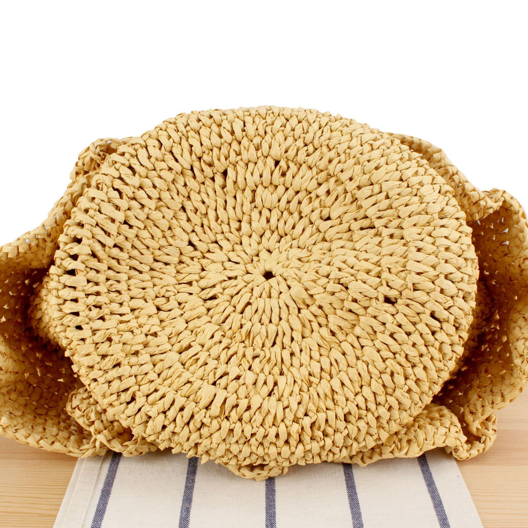 Modern Braided Bag with Ruffles Skanto