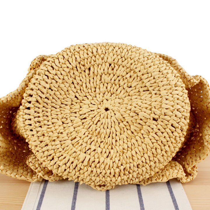 Modern Braided Bag with Ruffles Skanto
