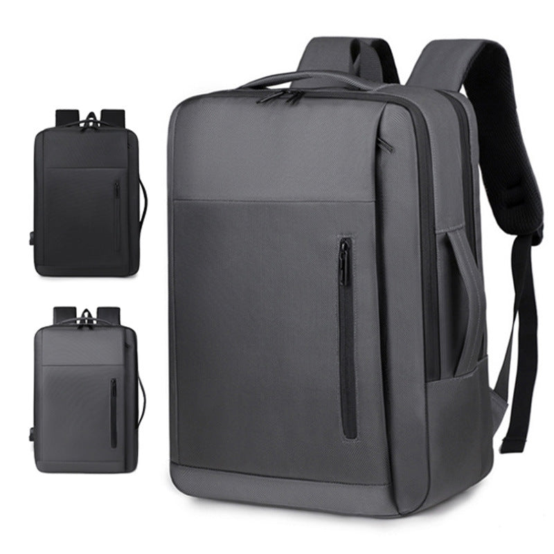 Laptop backpack with minimalist design and shaped back Skanto