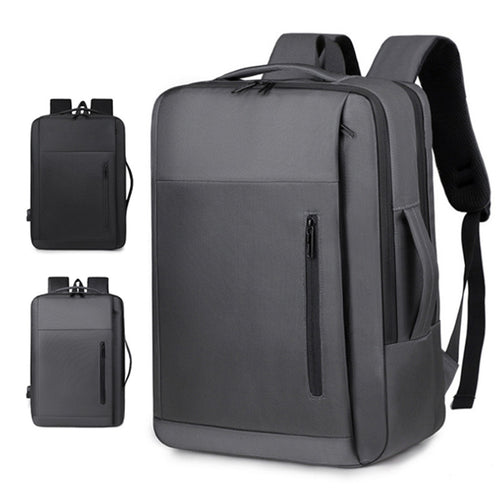 Laptop backpack with minimalist design and shaped back Skanto