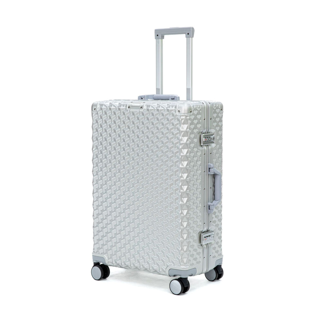 Kvinnenes Premium Teksturerte Hard Shell Spinner Bagasje Skanto