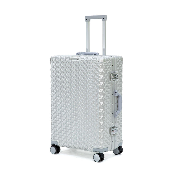Kvinnenes Premium Teksturerte Hard Shell Spinner Bagasje Skanto